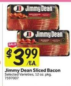 Jimmy Dean Sliced Bacon
