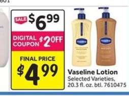 Vaseline Lotion
