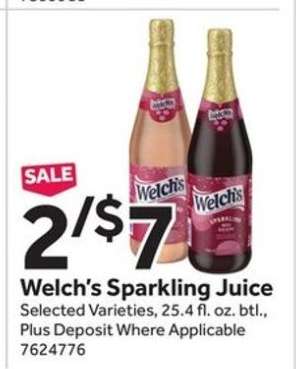 Welch's Sparkling Juice*
