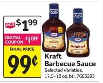 Kraft Barbecue Sauce