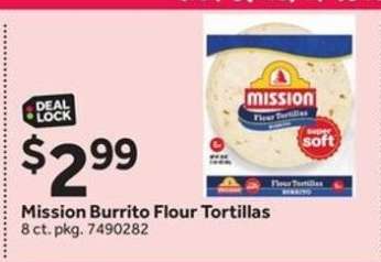 Mission Burrito Flour Tortillas