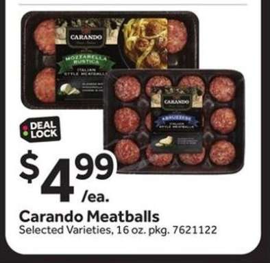 Carando Meatballs