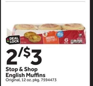 Stop & Shop English Muffins