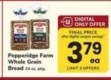 Pepperidge Farm Whole Grain Bread