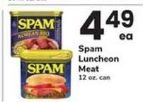 Spam Luncheon Meat