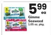 Gimme Seaweed