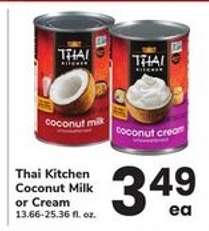 Thai Kitchen Coconut Milk or Cream