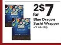 Blue Dragon Sushi Wrapper