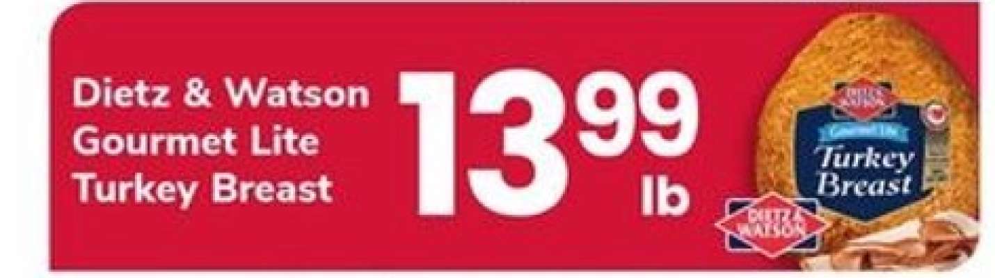 Dietz & Watson Gourmet Lite Turkey Breast
