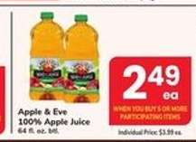 Apple & Eve 100% Apple Juice