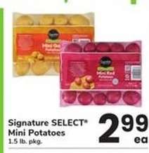 Signature SELECT Mini Potatoes