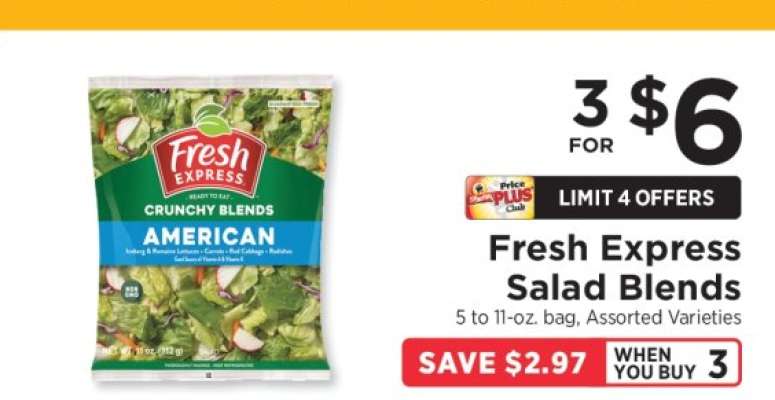 Fresh Express Salad Blends