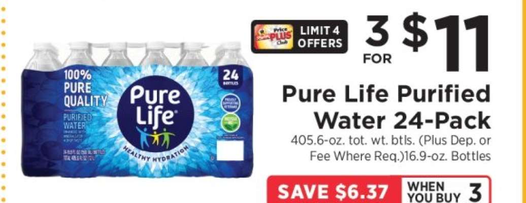 Pure Life Purified Water 24-Pack