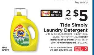 Tide Simply Laundry Detergent