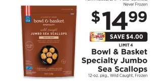Bowl & Basket Specialty Jumbo Sea Scallops