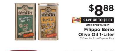 Filippo Berio Olive Oil 1-Liter