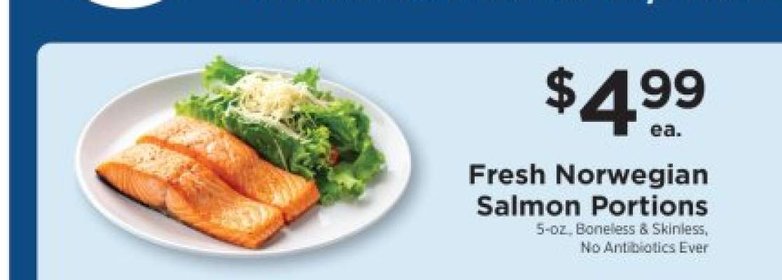 Fresh Norwegian Salmon Portions
