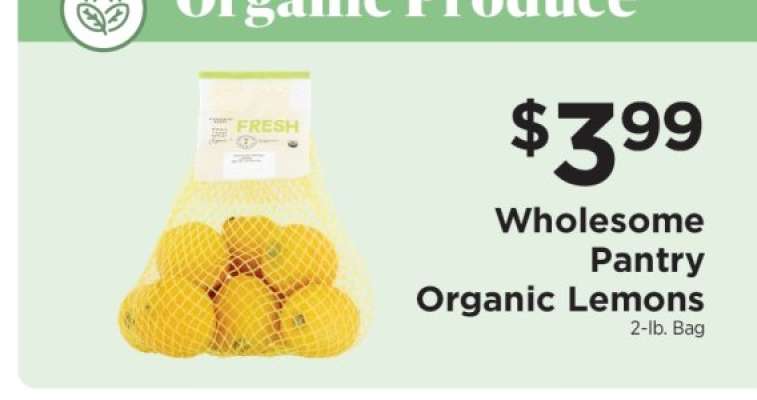 Wholesome Pantry Organic Lemons