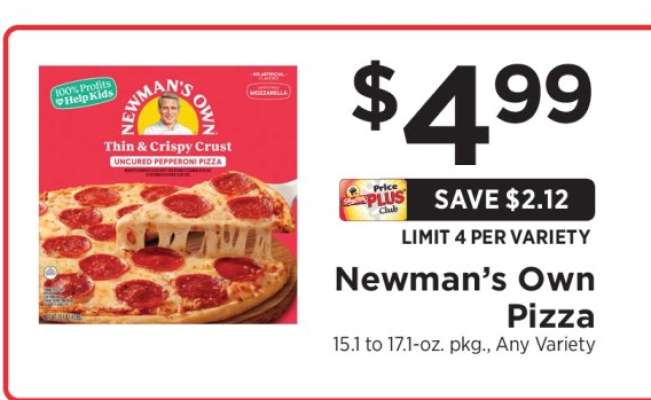 Newman's Own Pizza