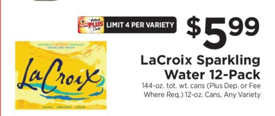 LaCroix Sparkling Water 12 Pack