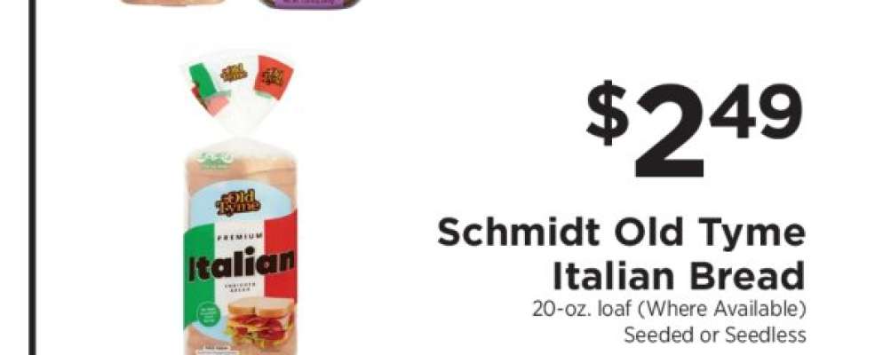 Schmidt Old Tyme Italian Bread