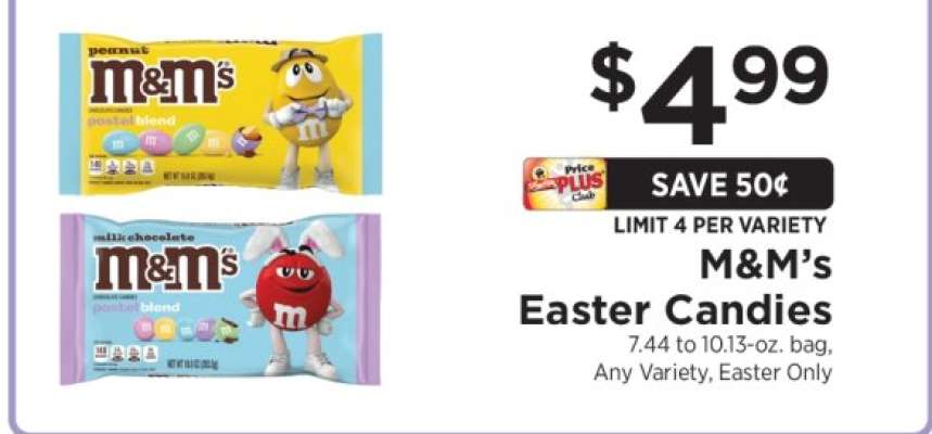 M&M's Easter Candies