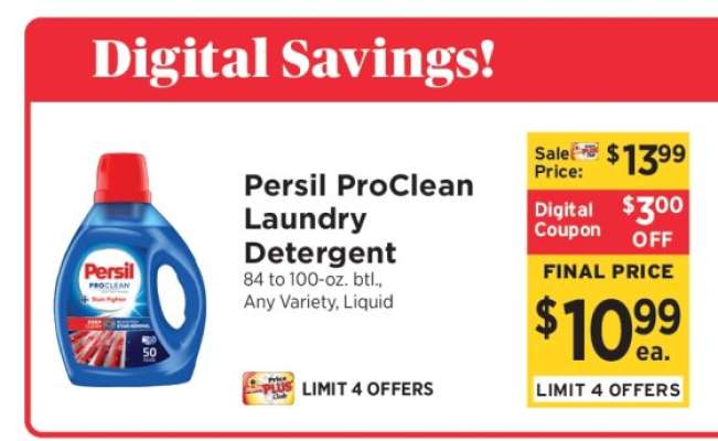 Persil Proclean Laundry Detergent