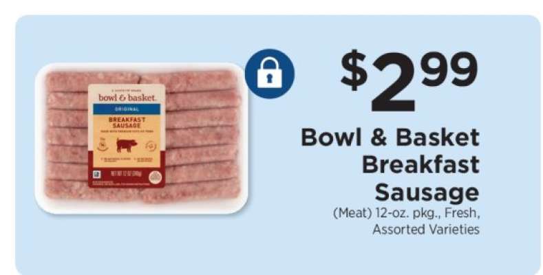 Bowl & Basket Breakfast Sausage