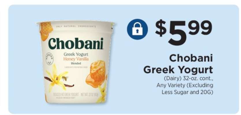 Chobani Greek Yogurt