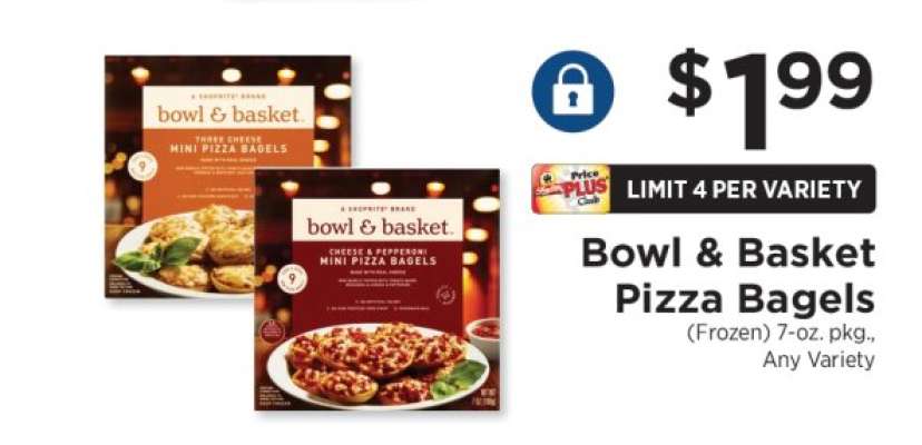 Bowl & Basket Pizza Bagels