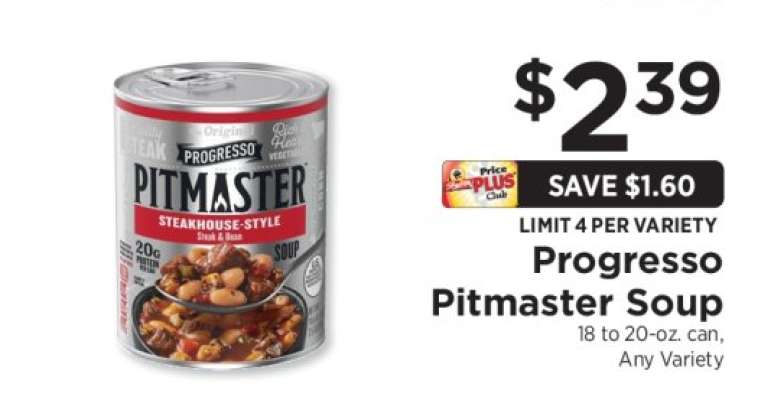 Progresso Pitmaster Soup