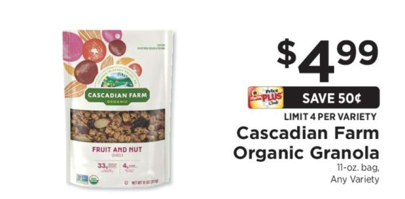 Cascadian Farm Organic Granola