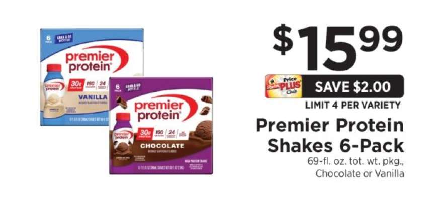 Premier Protein Shakes 6-Pack