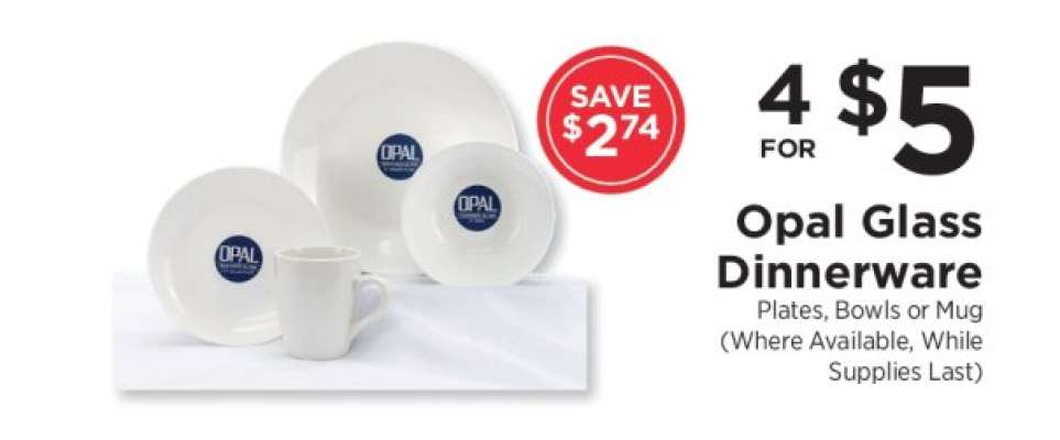 Opal Glass Dinnerware