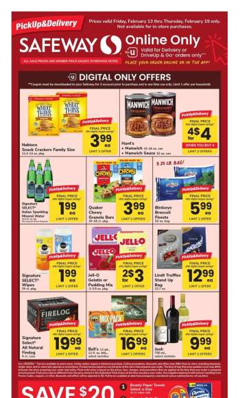 Safeway Flyer - 02/13/2026 - 02/19/2026.