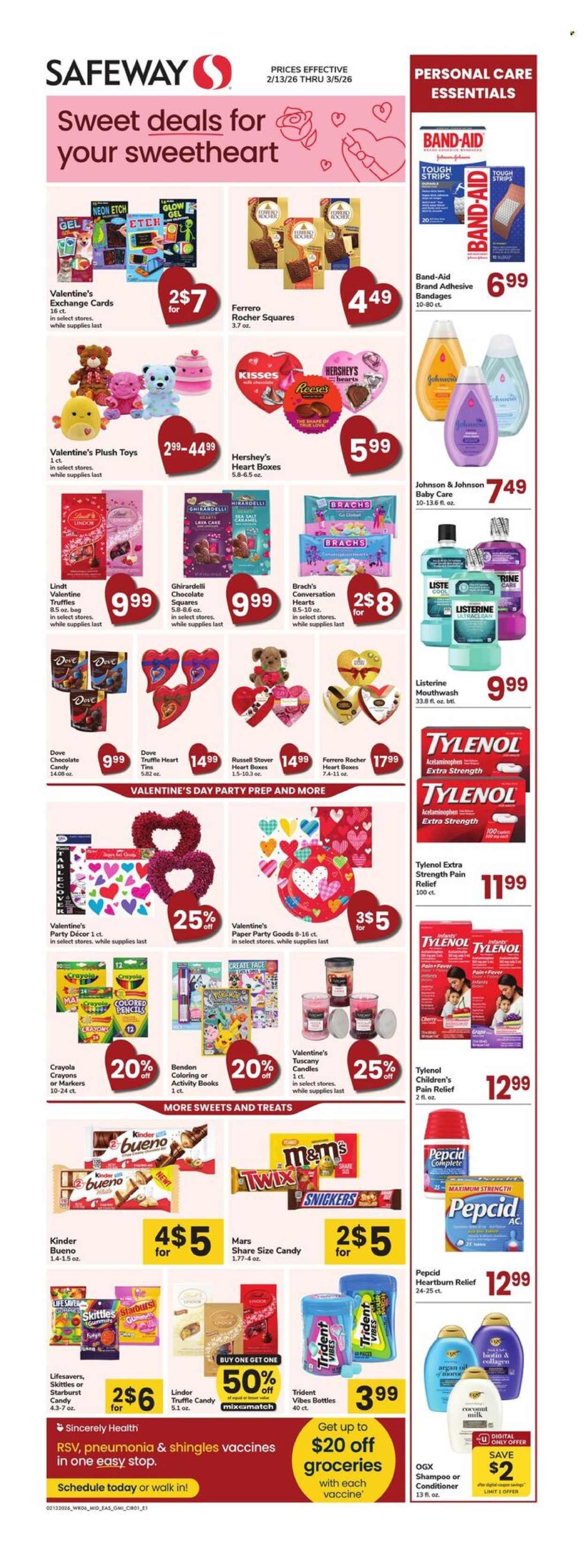 Safeway ad - 02/13/2026 - 03/05/2026. Page 1