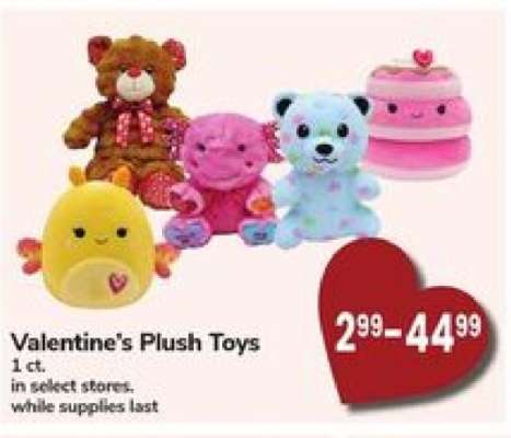 Valentine's Plush Toys