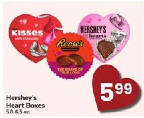 Hershey's Heart Boxes