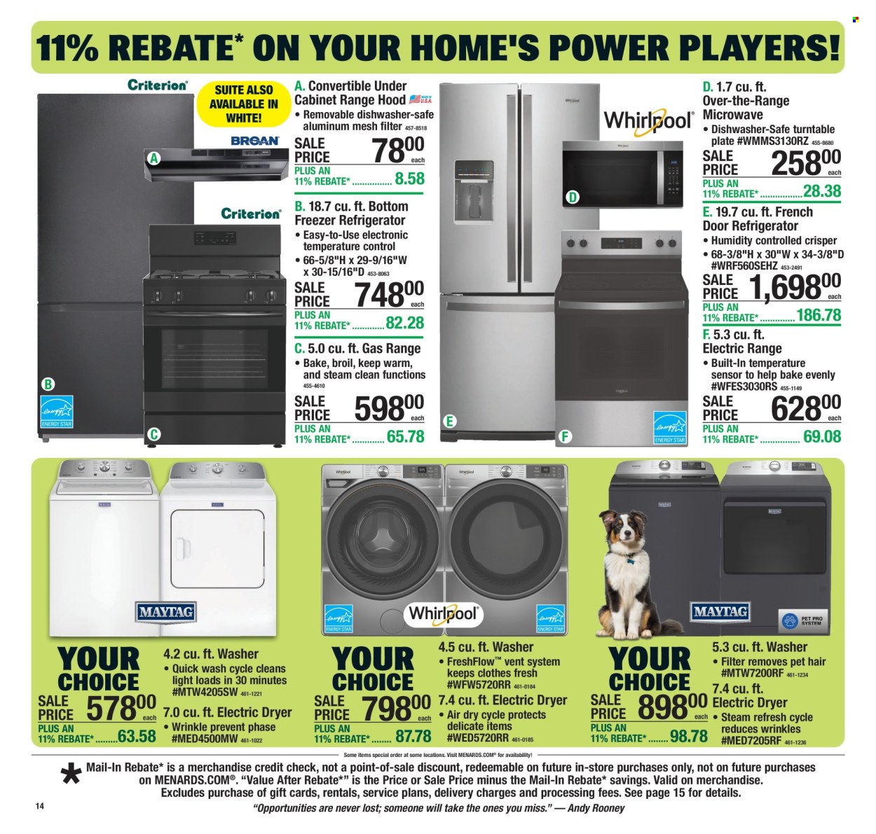 Menards ad - 02/15/2026 - 03/01/2026. Page 20