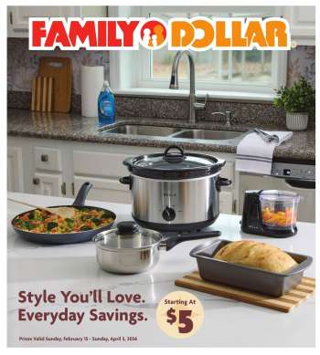 Family Dollar Flyer - 02/15/2026 - 04/05/2026.