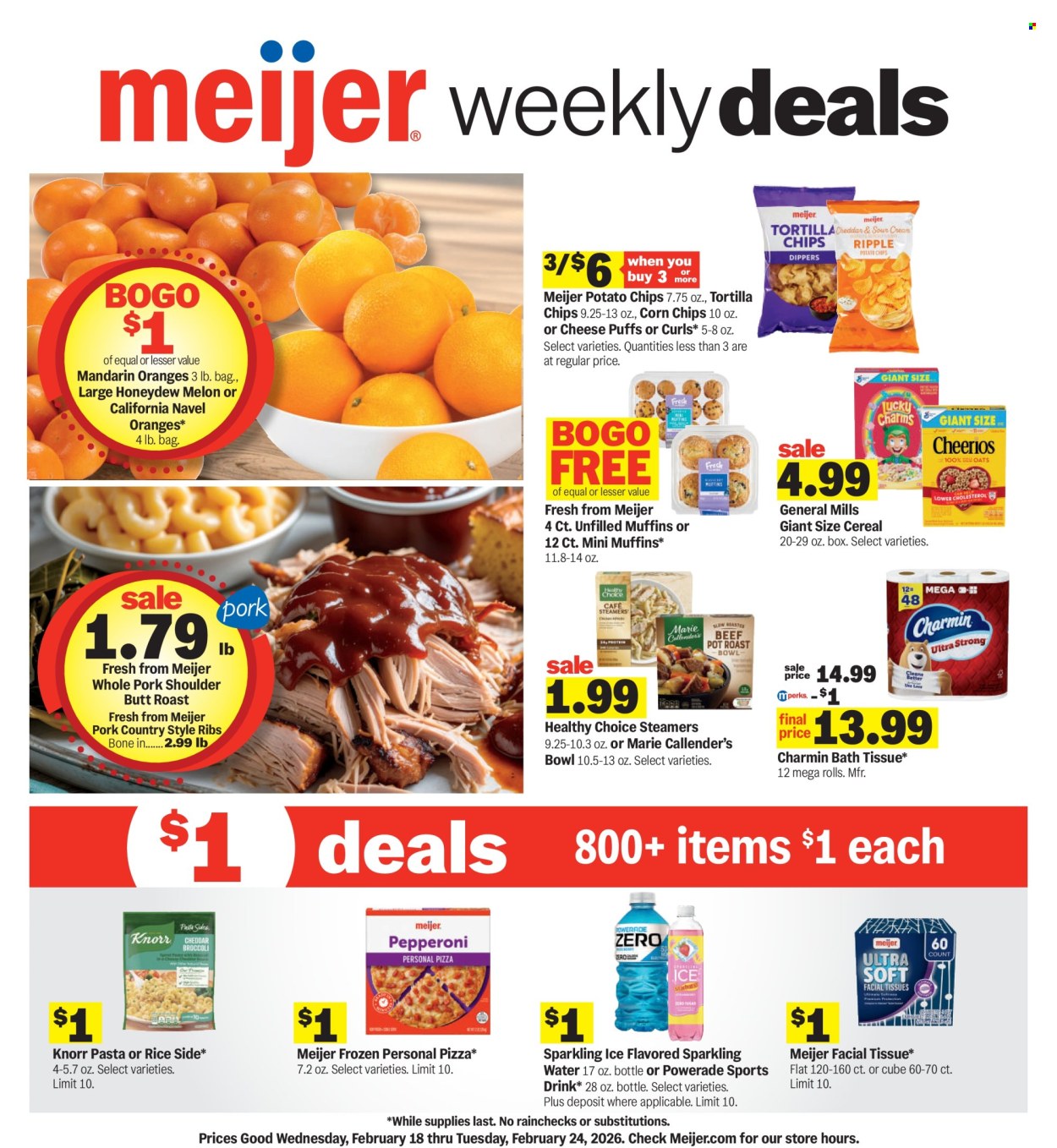 Meijer ad - 02/18/2026 - 02/24/2026. Page 1