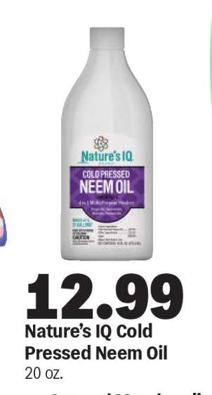 Nature’s IQ Cold Pressed Neem Oil