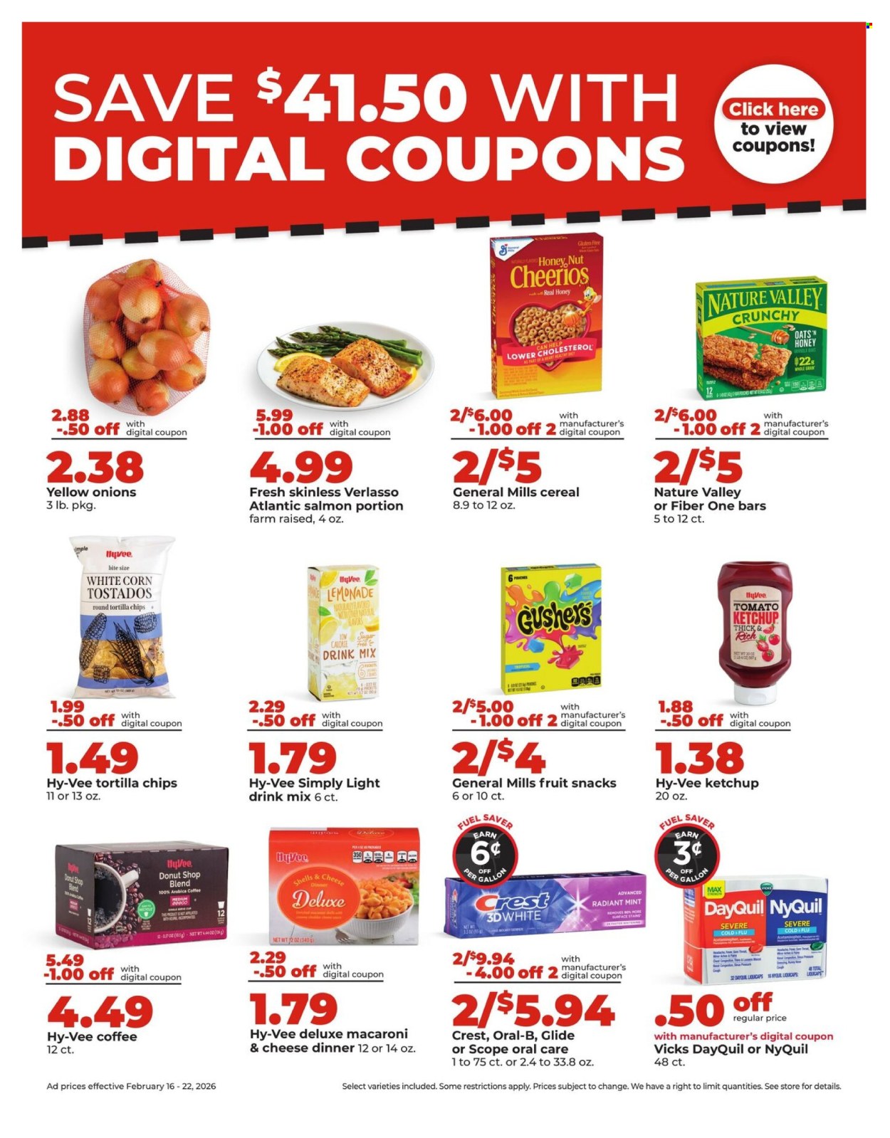 Hy-Vee ad - 02/16/2026 - 02/22/2026. Page 5