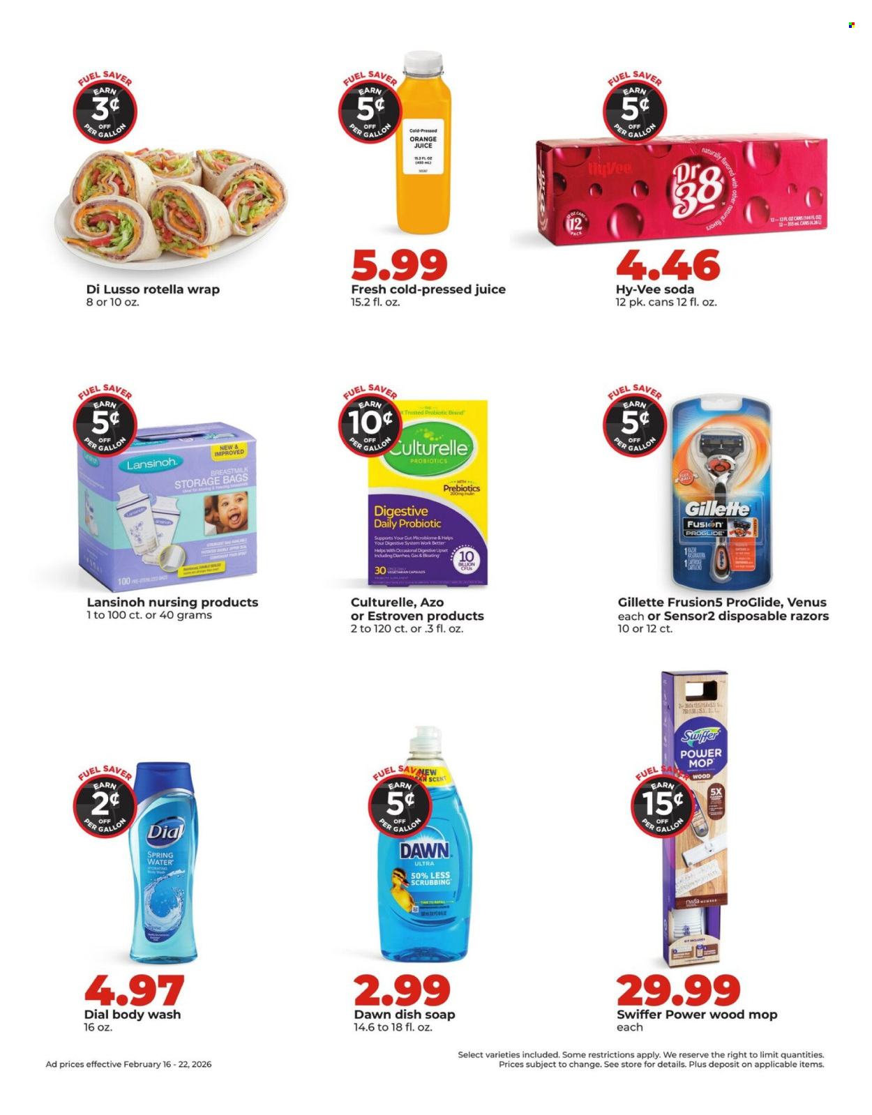 Hy-Vee ad - 02/16/2026 - 02/22/2026. Page 8