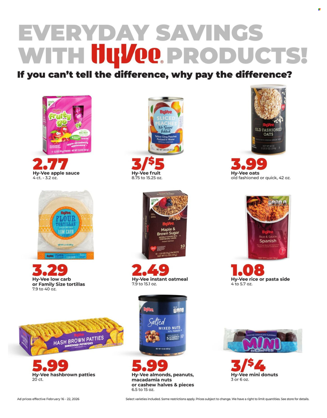 Hy-Vee ad - 02/16/2026 - 02/22/2026. Page 19