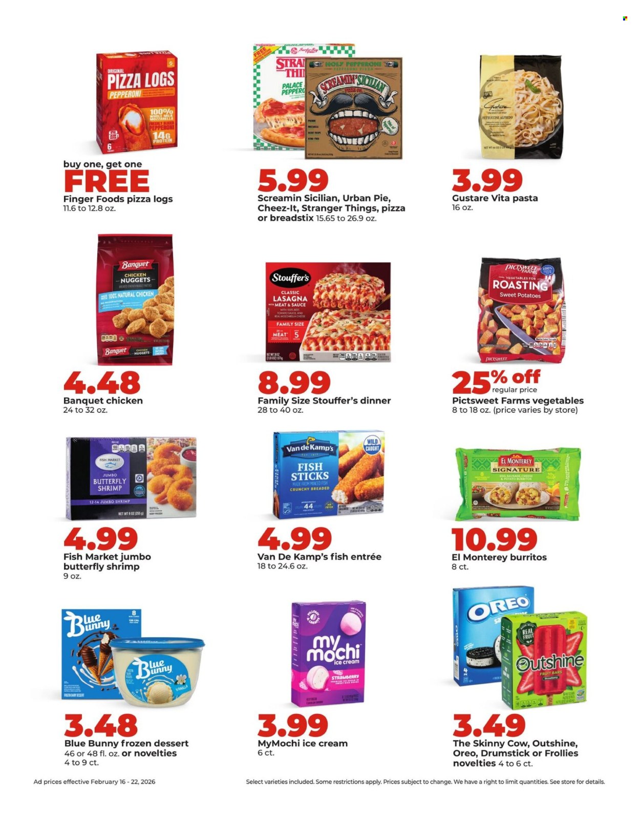 Hy-Vee ad - 02/16/2026 - 02/22/2026. Page 28