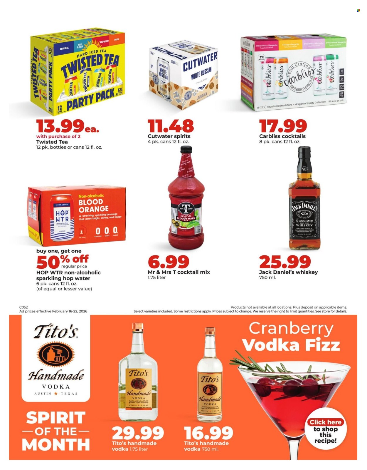 Hy-Vee ad - 02/16/2026 - 02/22/2026. Page 36