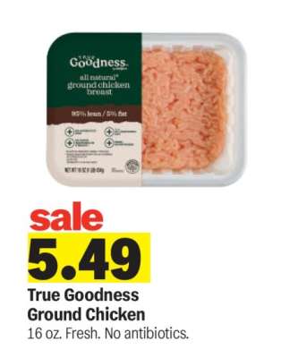True Goodness Ground Chicken