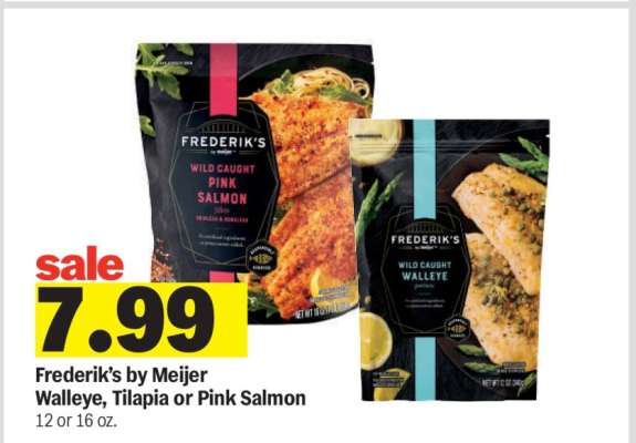 Frederik's by Meijer Walleye, Tilapia or Pink Salmon