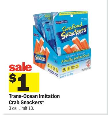Trans-Ocean Imitation Crab Snackers*